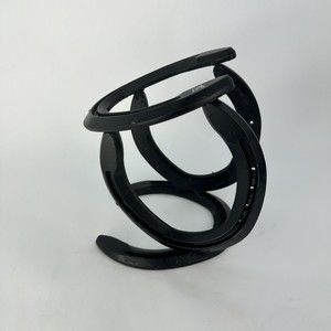 Horseshoe Wine Rack Wine Bottle Holder Black